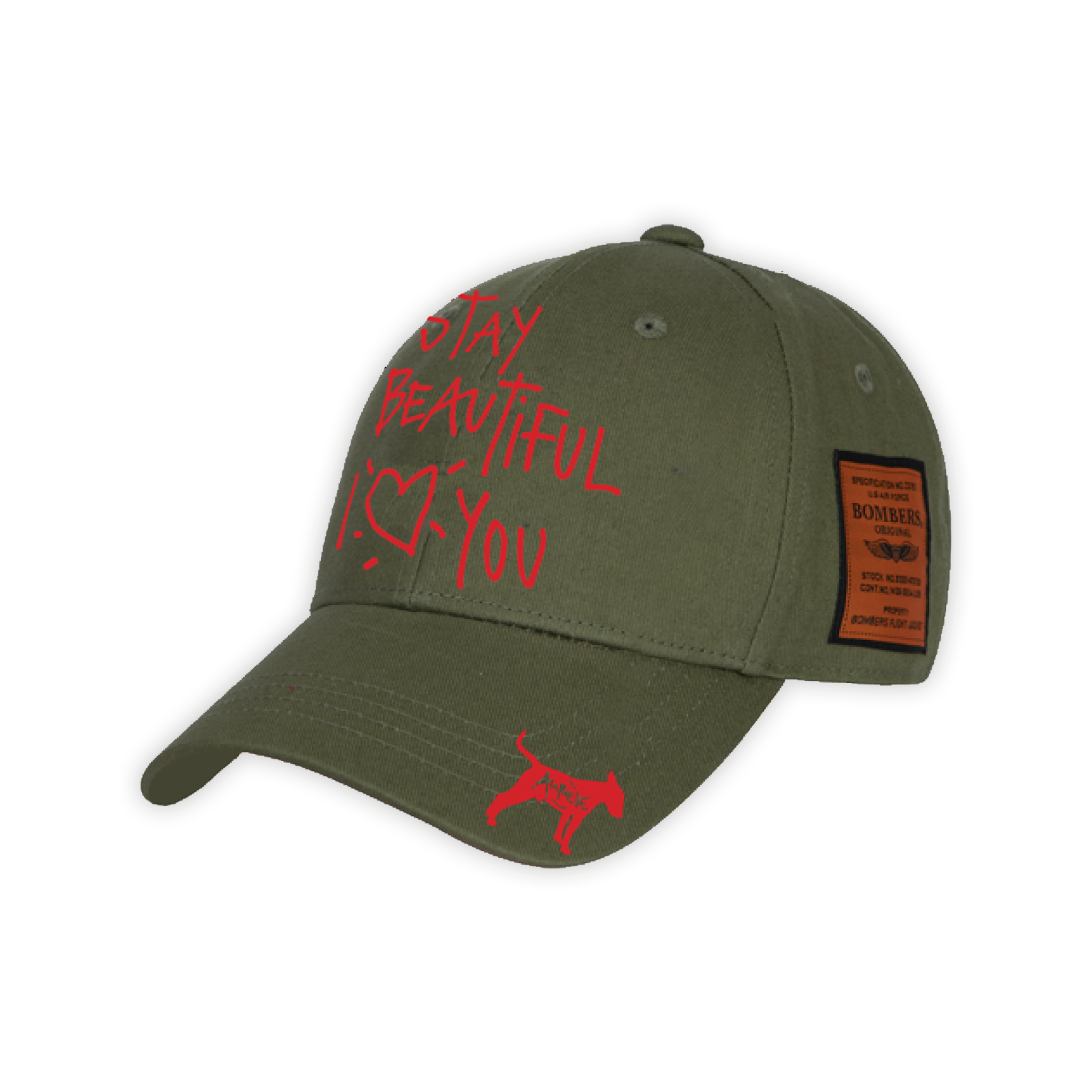 Casquette “Aurele The Lost Dog x Bombers x For The Art“